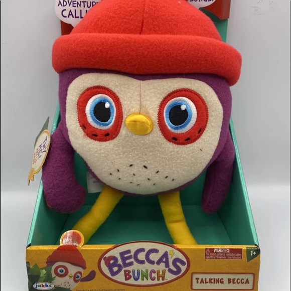 Becca's Bunch Becca Talking Plush Soft Toy With 5 Phrases & 2 Songs, Stands 13" - Picture 2 of 9